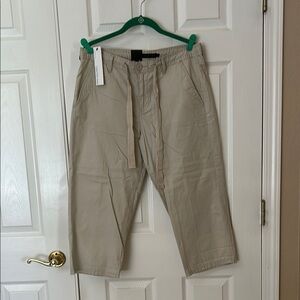 Woman's Calvin Klein Tan Ankle Pants - Size 10 - NEW WITH TAGS